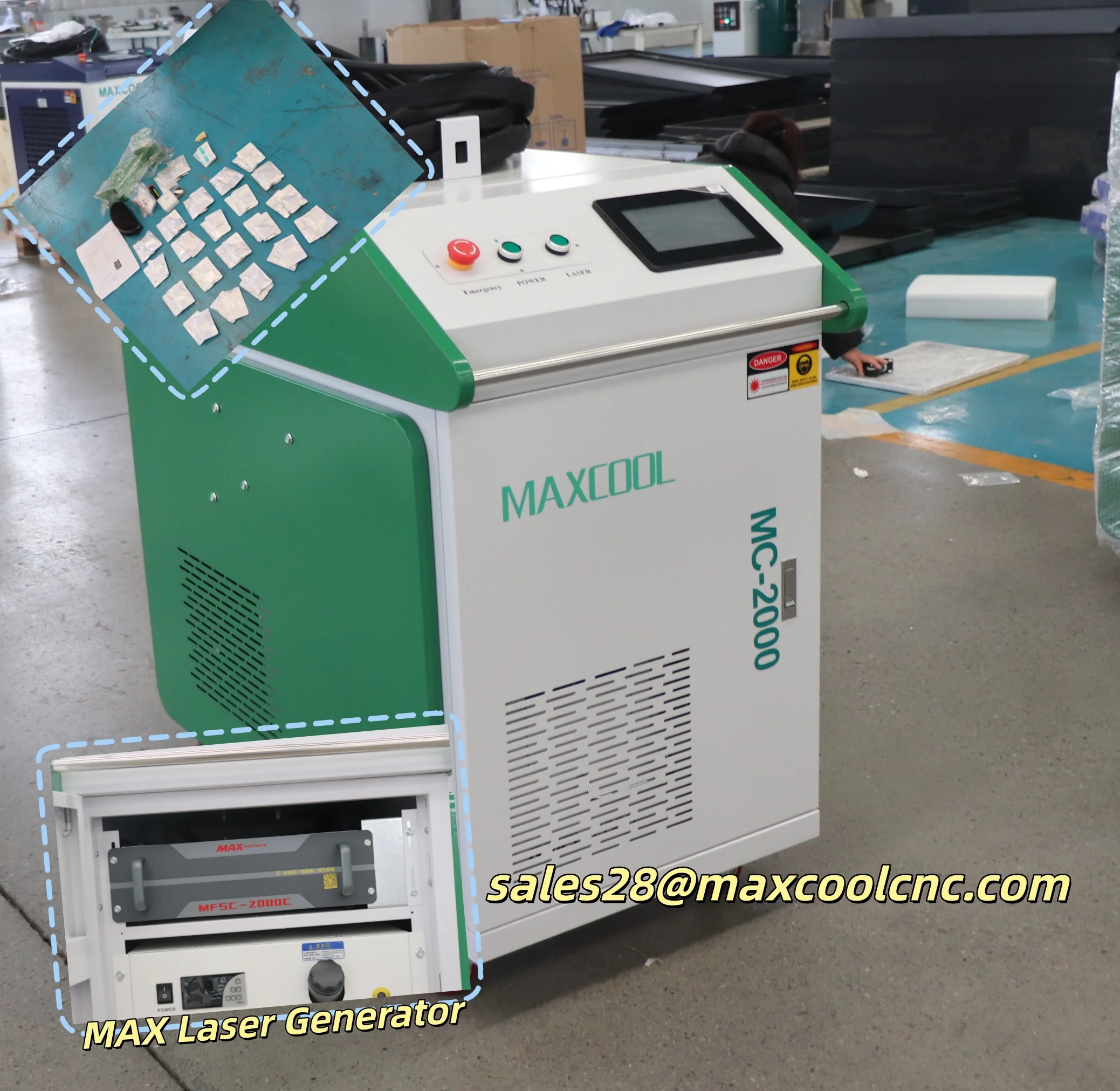 

Good Price Handheld 2000W MAX Laser Water Chiller Rust Removal Fiber Laser Cleaning Machine for Home Rust Paint Oli Cleaning