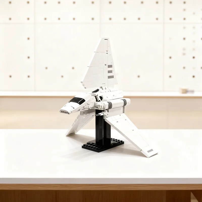 

Набор строительных блоков MOC Imperial Lambda Class Shuttle Star Battle UCS, 1213 деталей, модель для сборки, декор для полки, украшение для дома, подарок на Рождество для мальчиков