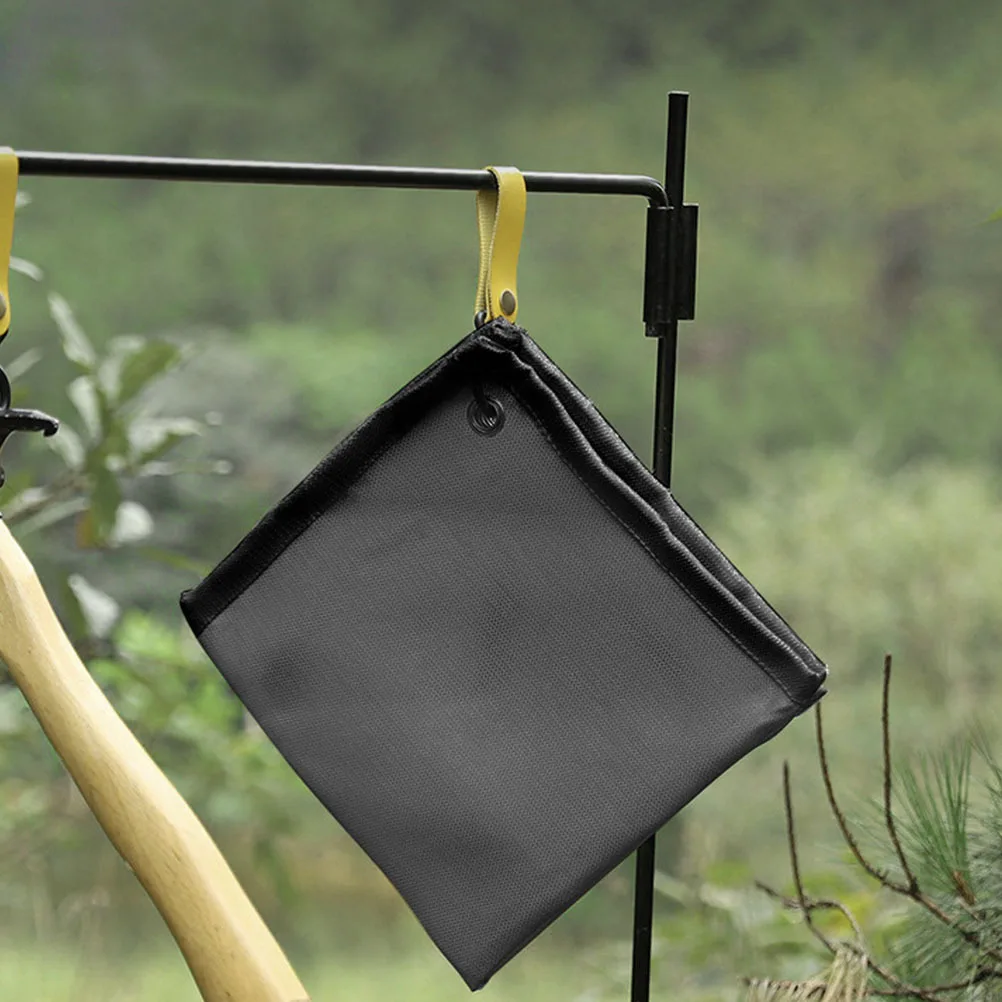 Coperta ignifuga durevole Isolamento portatile resistente al calore per camino Griglia da campeggio Coperta antincendio per uso di emergenza