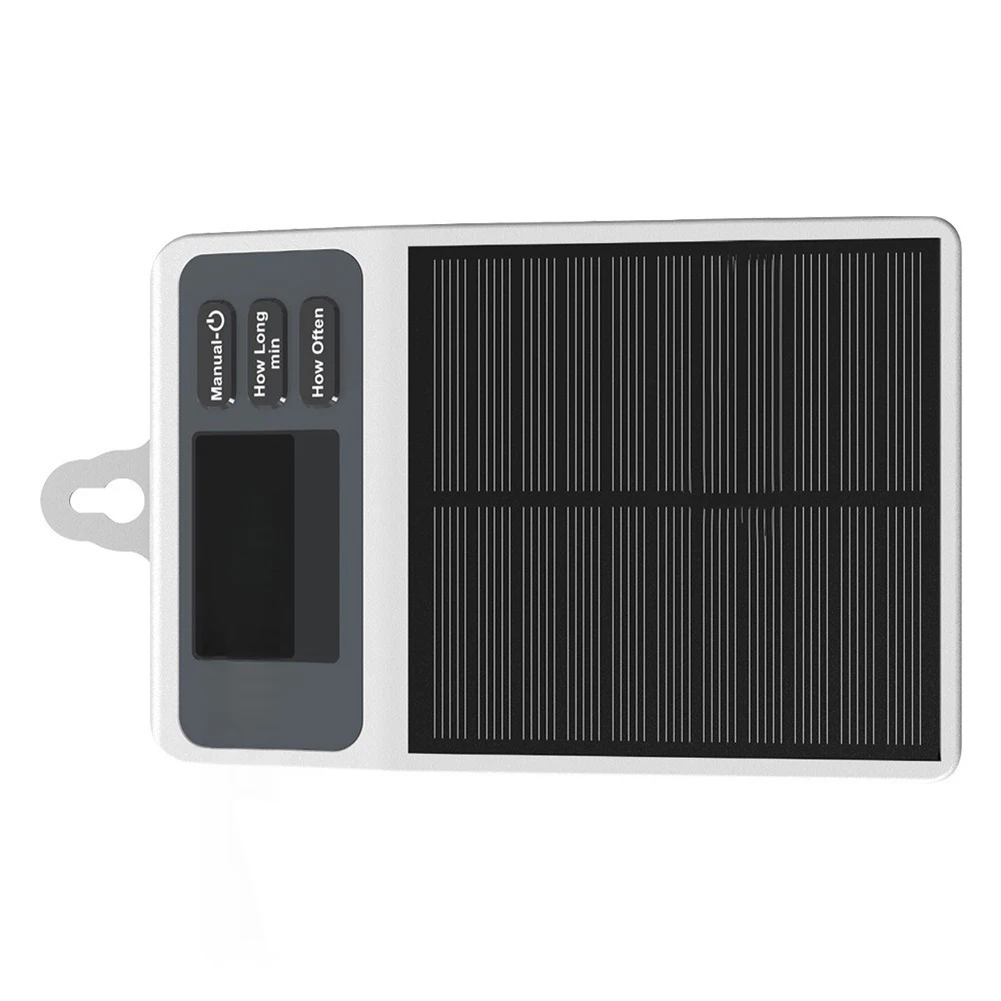 Solar Powered Automatic Watering System Timed Irrigation Device With For USB-C Charging For Indoor Outdoor Garden Plant Care Too