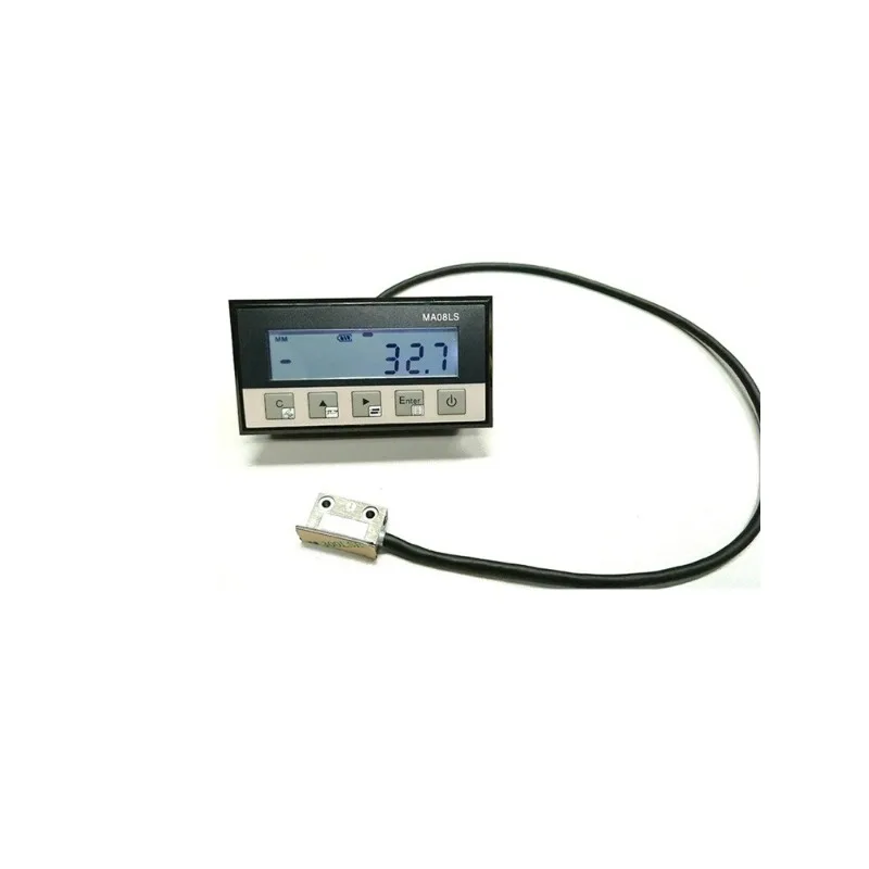 Magnetic grid ruler digital display table Woodworking cutting machine Positioning ruler High precision aluminum profile