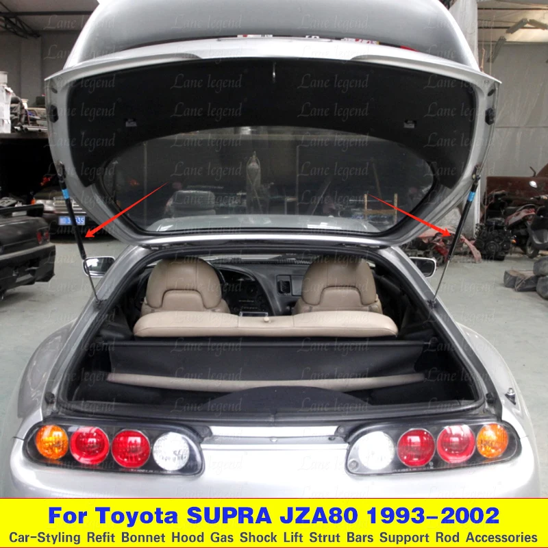 Tailgate Lift Supports for Toyota SUPRA JZA80 2-door Hatchback 1993-2002 Trunk Boot Gas Struts Springs Dampers Hydraulic Rod