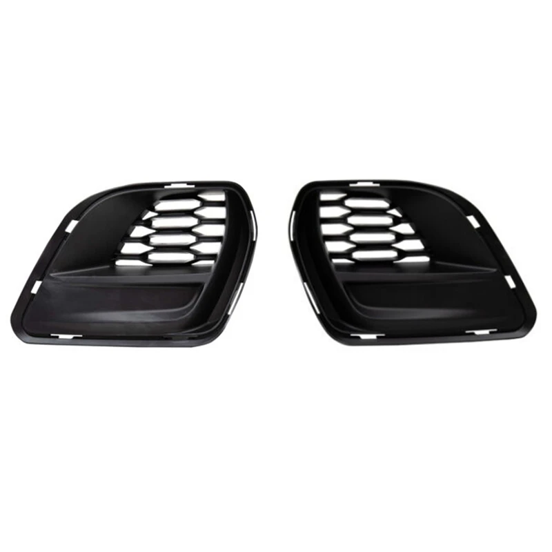 2Pcs Front Fog Light Cover Fog Light Bezel Grill 68422114AA 68499094AA 68422115AA 68499095AA For 20-23 Dodge Warhorse