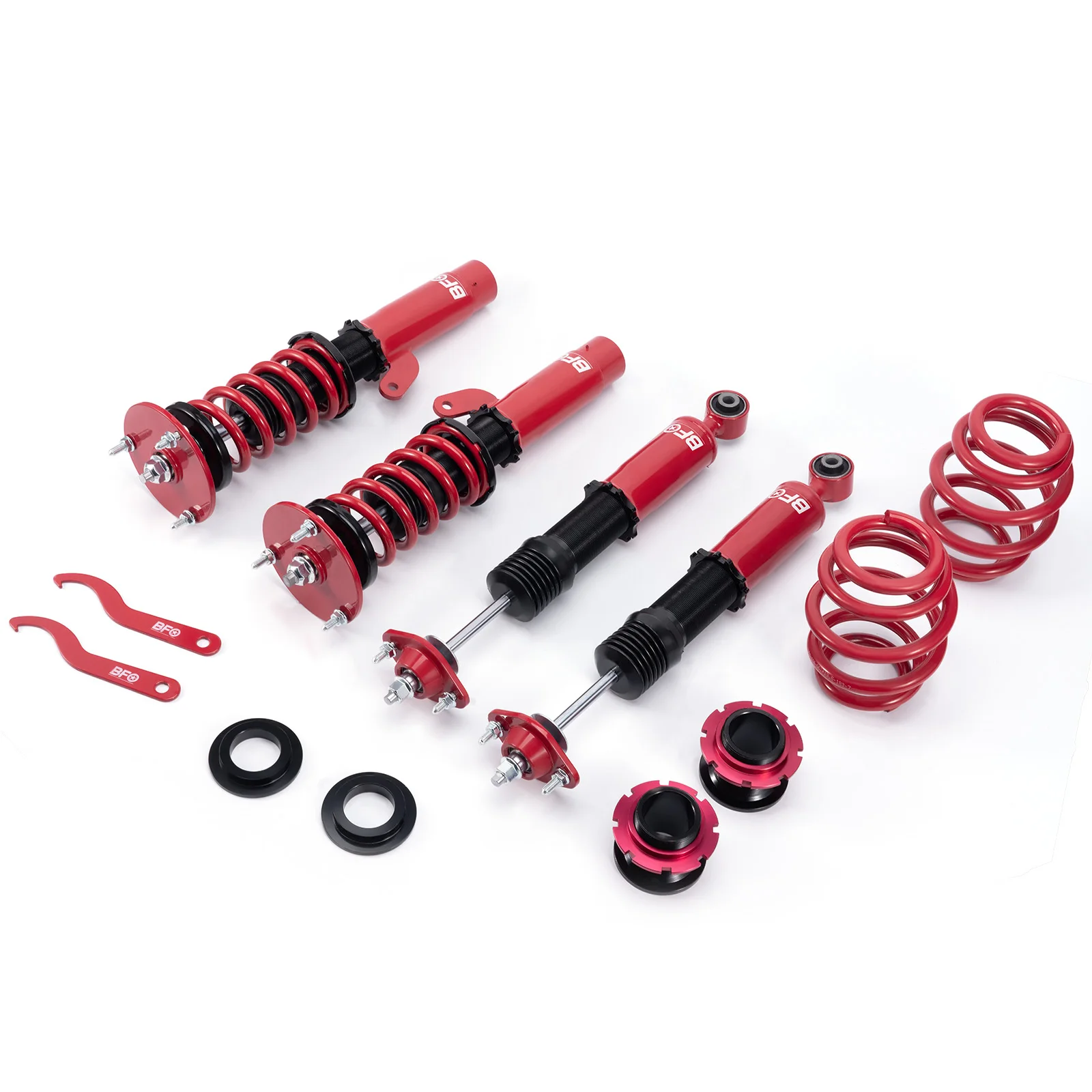 Coilovers Shocks Springs Kits For BMW E46 320i 325i 330i Adj Height 2001-2005