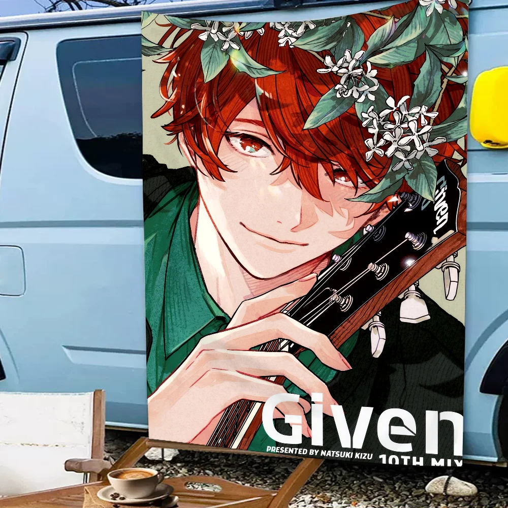 Given Anime BL Mafuyu e flag Living Room Wall Club Hanging Home Dorm Decor Art Garage Bar Live Decoration Banner