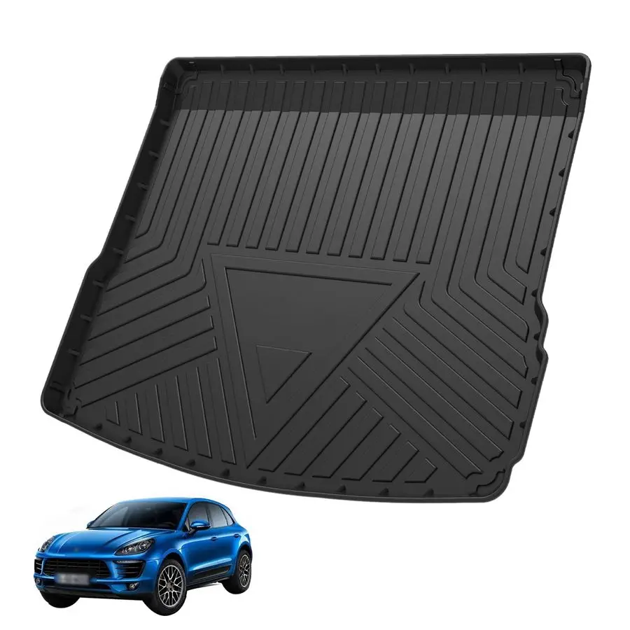 

Custom Fit for Cargo Liner Porsche Macan 20152023 2024 2025 2026 Not for Electric Black TPE All Weather Heavy Duty Waterproof Re