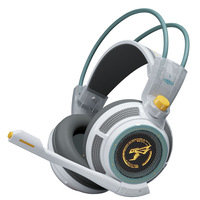 SOMIC G941 Gaming Headphone 7.1 Virtual Surround Sound USB Lightweight Over Ear with Mic,Volume Control,LED