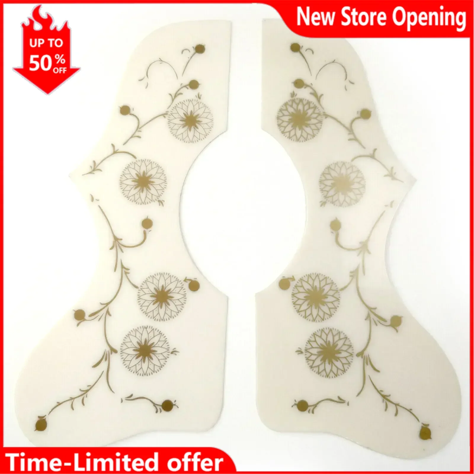 

Left/Right Acoustic Folk Guitar Pickguard Self-Adhesiv for J200 SJ200 EJ200 Acoustic Guitar Scratch Plate