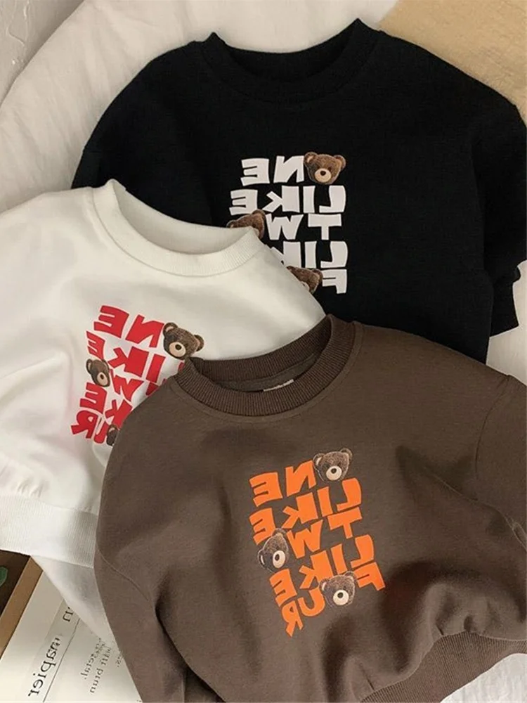 Mole estampado dupla face para meninos e meninas, roupas infantis novas 2023, tops combinando para pais e filhos