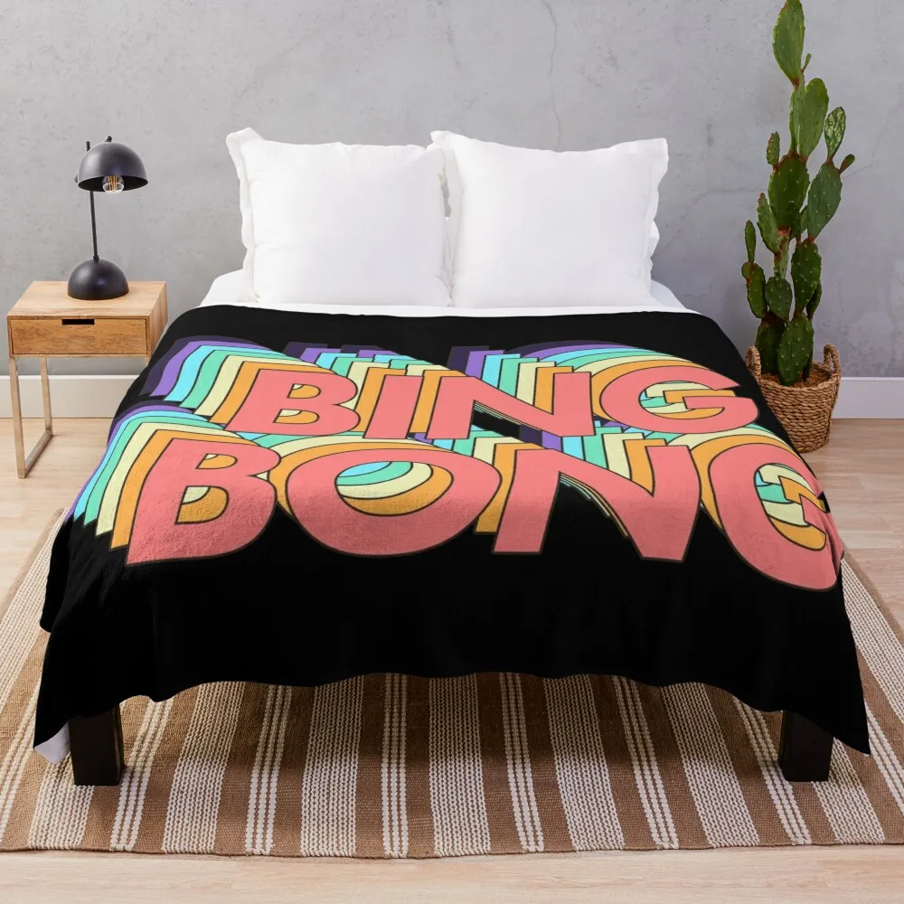 

Bing Bong Throw Blanket Travel Luxury Retros Soft Big Blankets