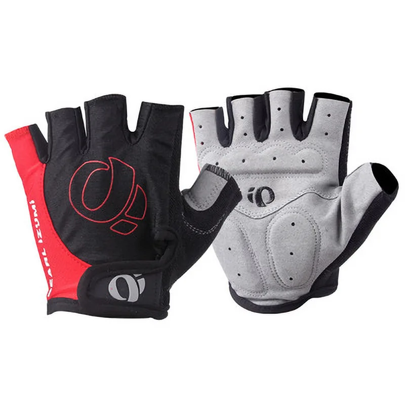 Breathable Half Finger Bike Cycling Gloves Anti‑Vibration Cushioned Palm Grip Adjustable Wrist Strap For Outdoor Sports Fitness
