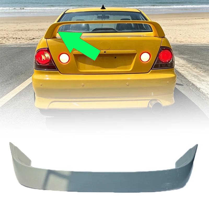 For Lexus IS 1998-2005 Altezza Factory Look High Rear Wing Spoiler Exterior Body Kit Car Mod Decor Accessories
