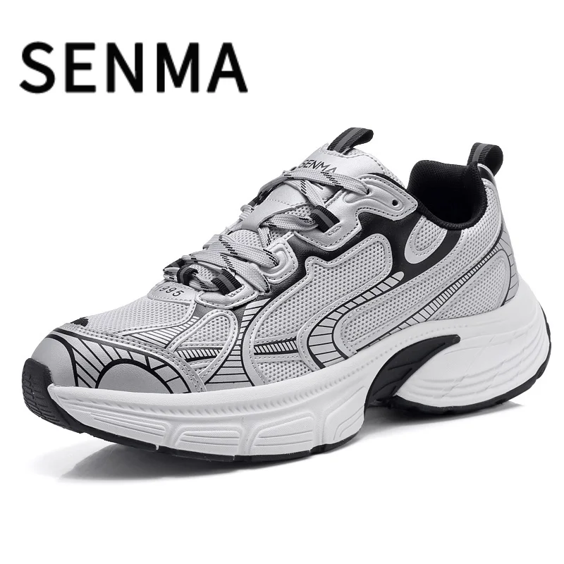

SENMA Womens Men Sneakers Walking Shoes Casual Comfortable Breathable Cushion Running / Tennis Shoe Workout Gym Training Sneaker