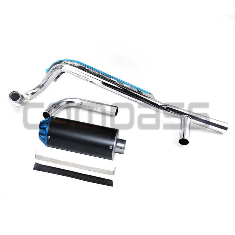 

Premium 28mm Apollo Double Exhaust Pipe Bullet Cross Country Motorcycle Dirt Pit Bike Exhaust Kit 50cc 70cc 90cc 110cc 125cc