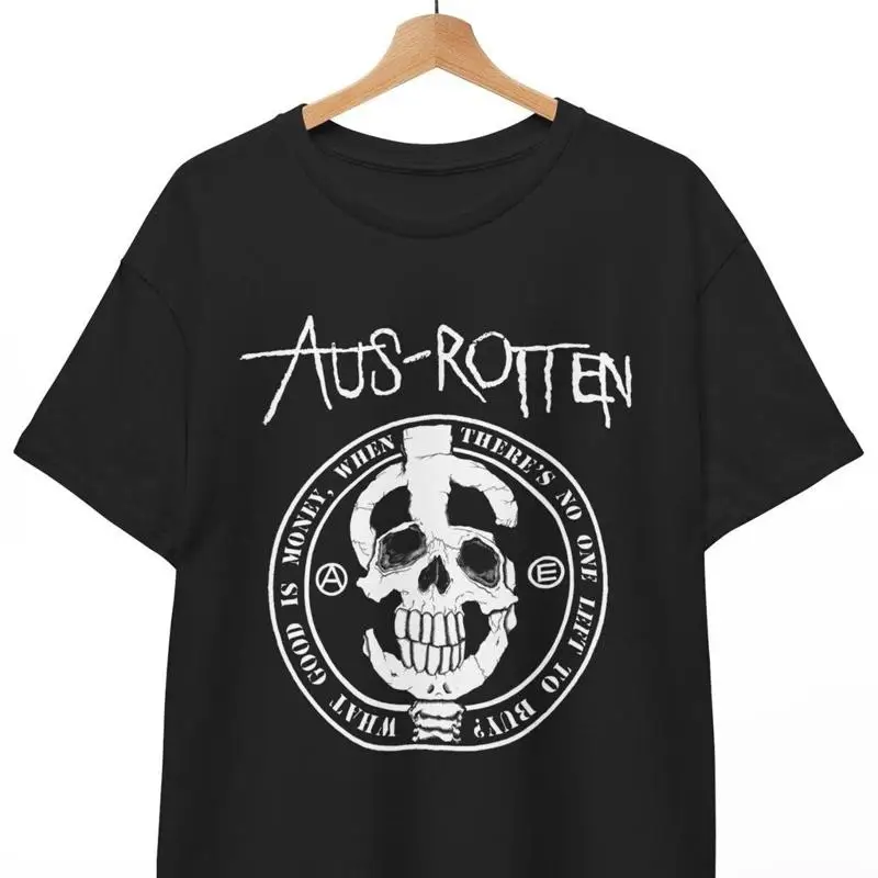 

Футболка AUS ROTTEN What Good is Money When There's No One Left to Buy