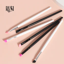 RISI Diagonal Silicone Best Selling Lash Lifting Brush Prival Label Tool Silicone Laminator Lash Lift Brush