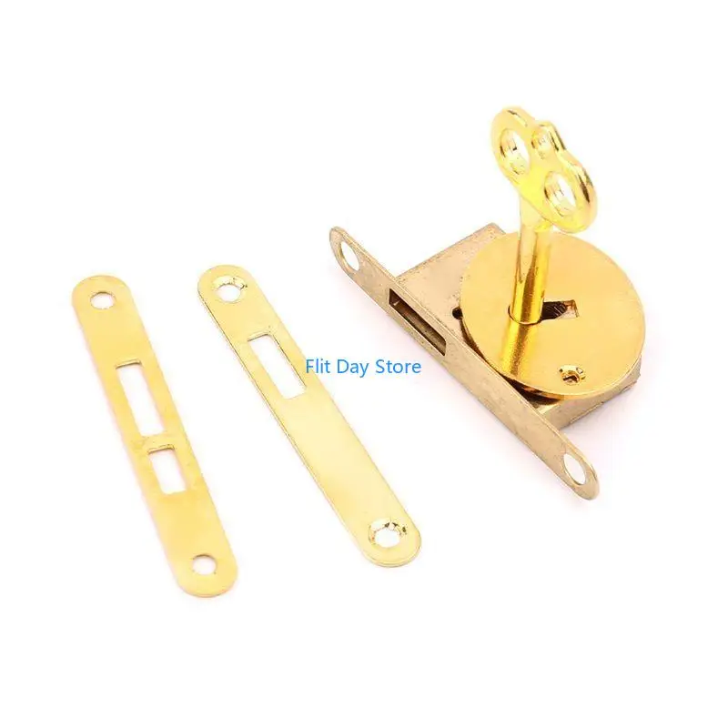 Blocco cassetto vintage f92c con per tastiera mobili per porte del mobile antico