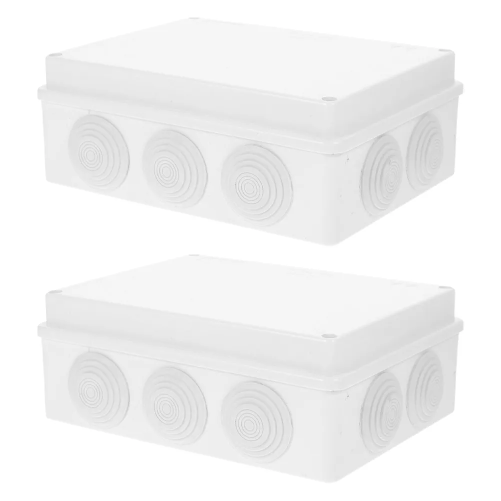 

Plastic Enclosure Project Boxes for Electronics Waterproof Case Junction Electrical Router Outdoor Universal Switch