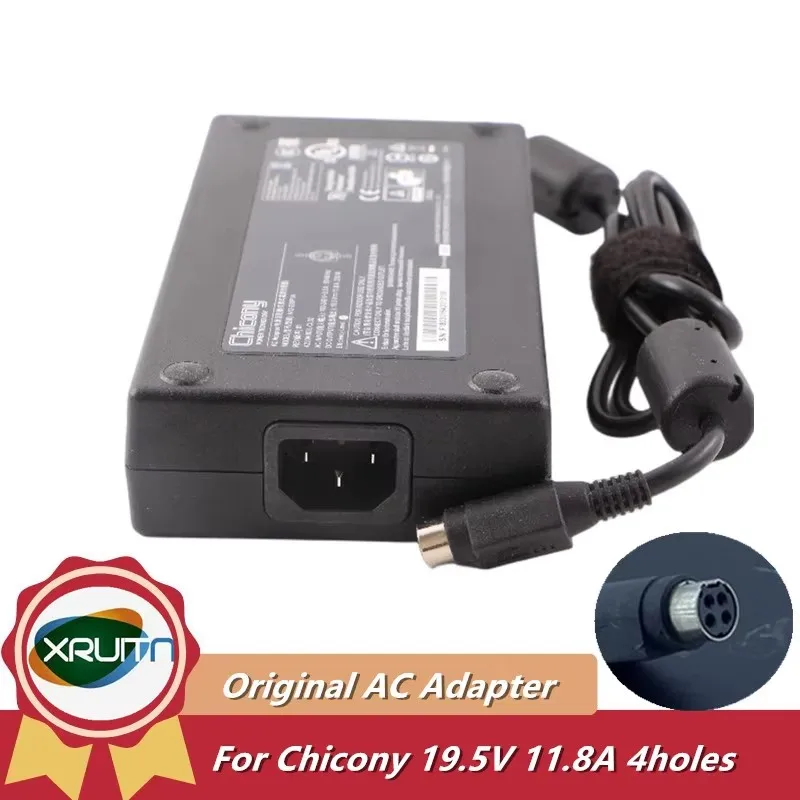 

Новый оригинальный Chicony 19,5 В 11,8 А A12-230P1A ​ A230A003L-CL02 Зарядное устройство переменного тока для блока питания Clevo P771ZM P771ZM-G P771DM-G