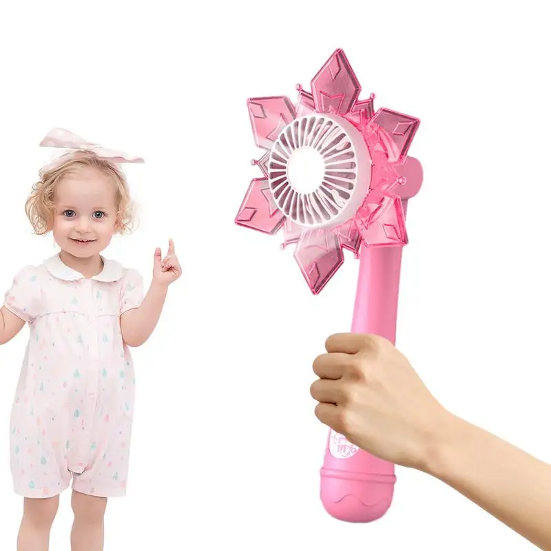 Bubble Wand Blower Removable Multipurpose Bubble Wand Fan Outdoor Battery Powered Bubble Blower Cute Electric Bubble Maker For