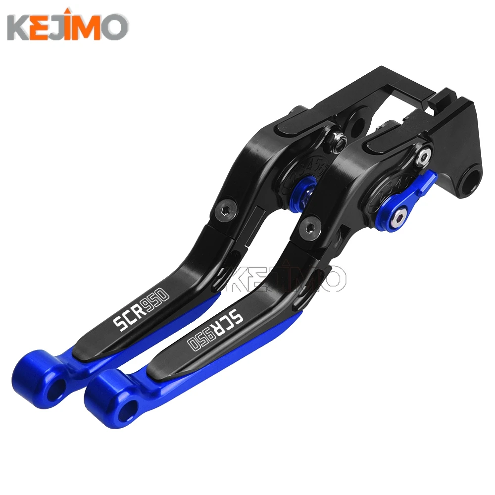 دراجة نارية لياماها SCR950 SCR 950 SCR-950 2017 2018 2019 2020 قابل للتعديل للطي دواسة فرامل العتلات مقابض قابلة للتمديد رافعة #4