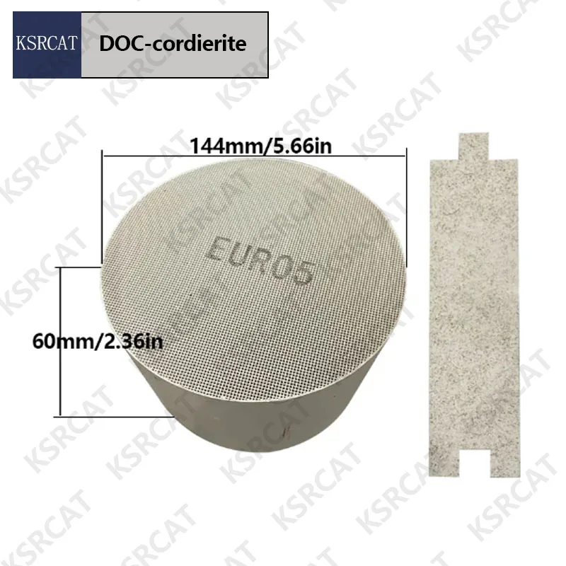 144*60mm Euro 5 standard DOC Catalyst Catalytic Converter Catalyst for Diesel Vehicles Universal Euro 5 Katalysator