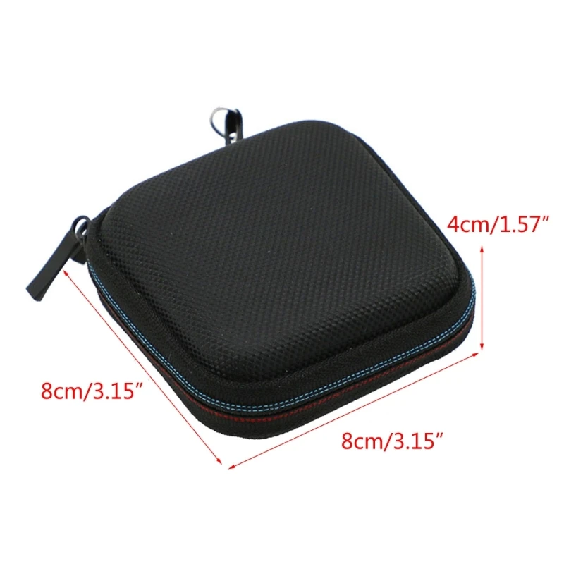 Travel Bag Carrying Hard Case Mesh Pockets for Crucial X9 X10