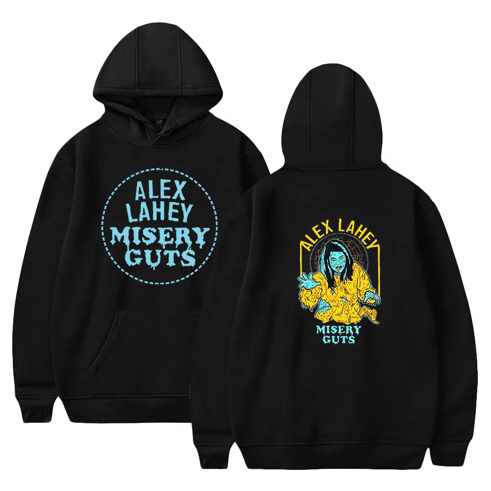 

ALEX LAHEY ZOMBIE Hoodies, moletom estampado com capuz, pulôveres manga comprida, estilo casual