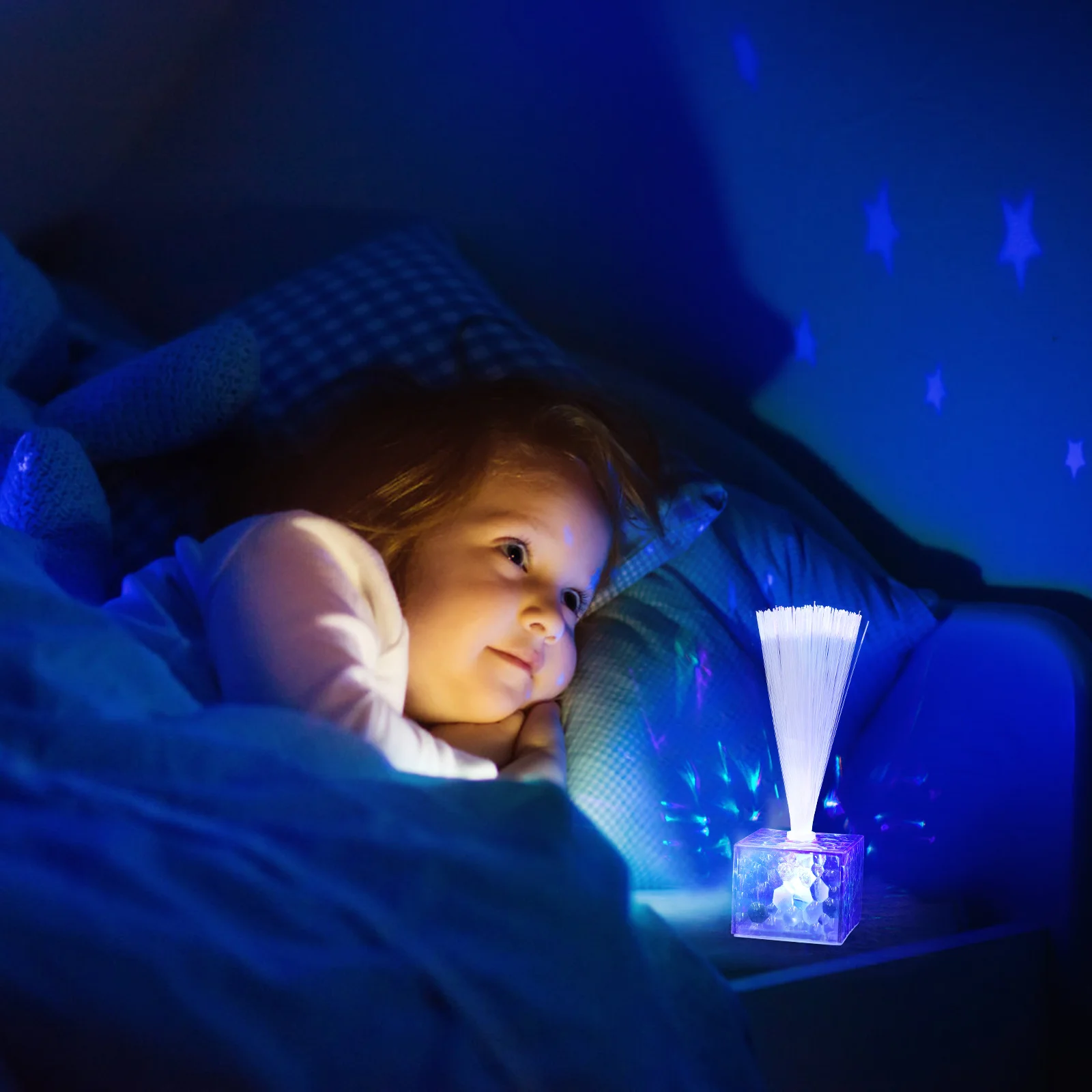 

6pcs Fiber Optic Lights Led Fiber Optic Whip Party Centerpieces Powered Wedding Favors Glow Sticks For Room Decor