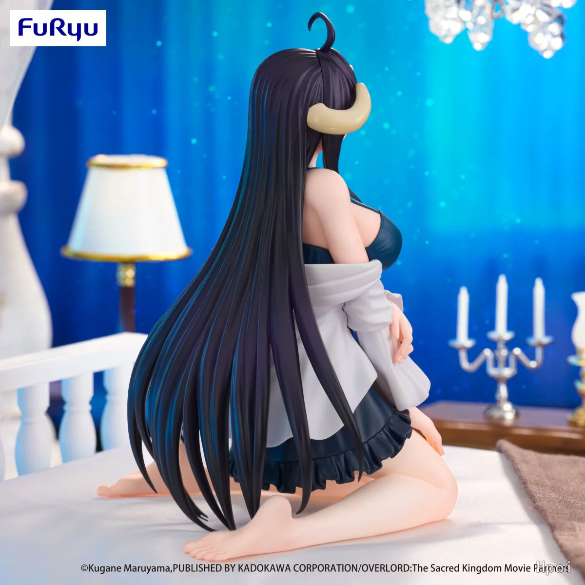 Disponibile FuRyu Overlord Noodle Stopper Figura Albedo Roomwear Ver. Giocattolo modello di action figure anime da collezione originale da bambola da 12 cm