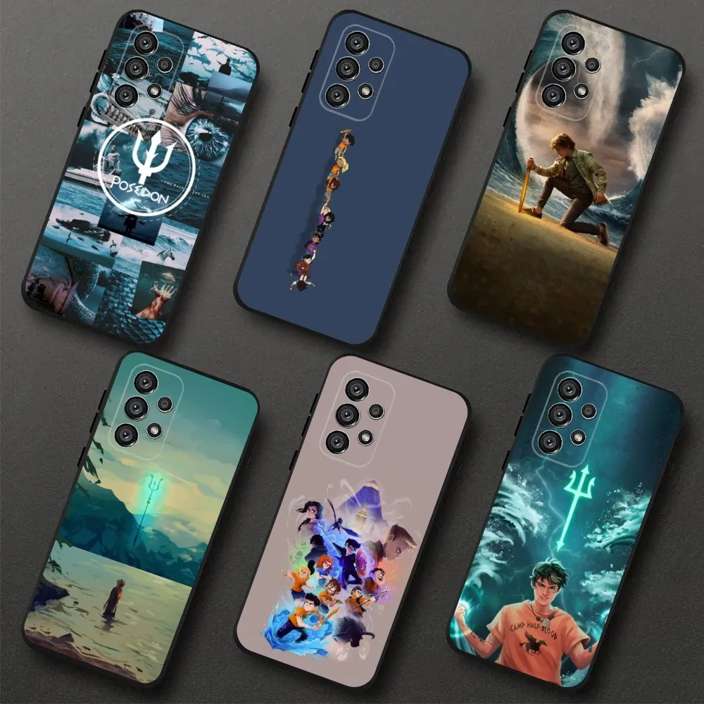 P-Percy Jackson  Phone Case For Samsung Galaxy A20,A21s,A22,A31,A32,A52,A53,A72,73,A80,A91 Soft Black Cover