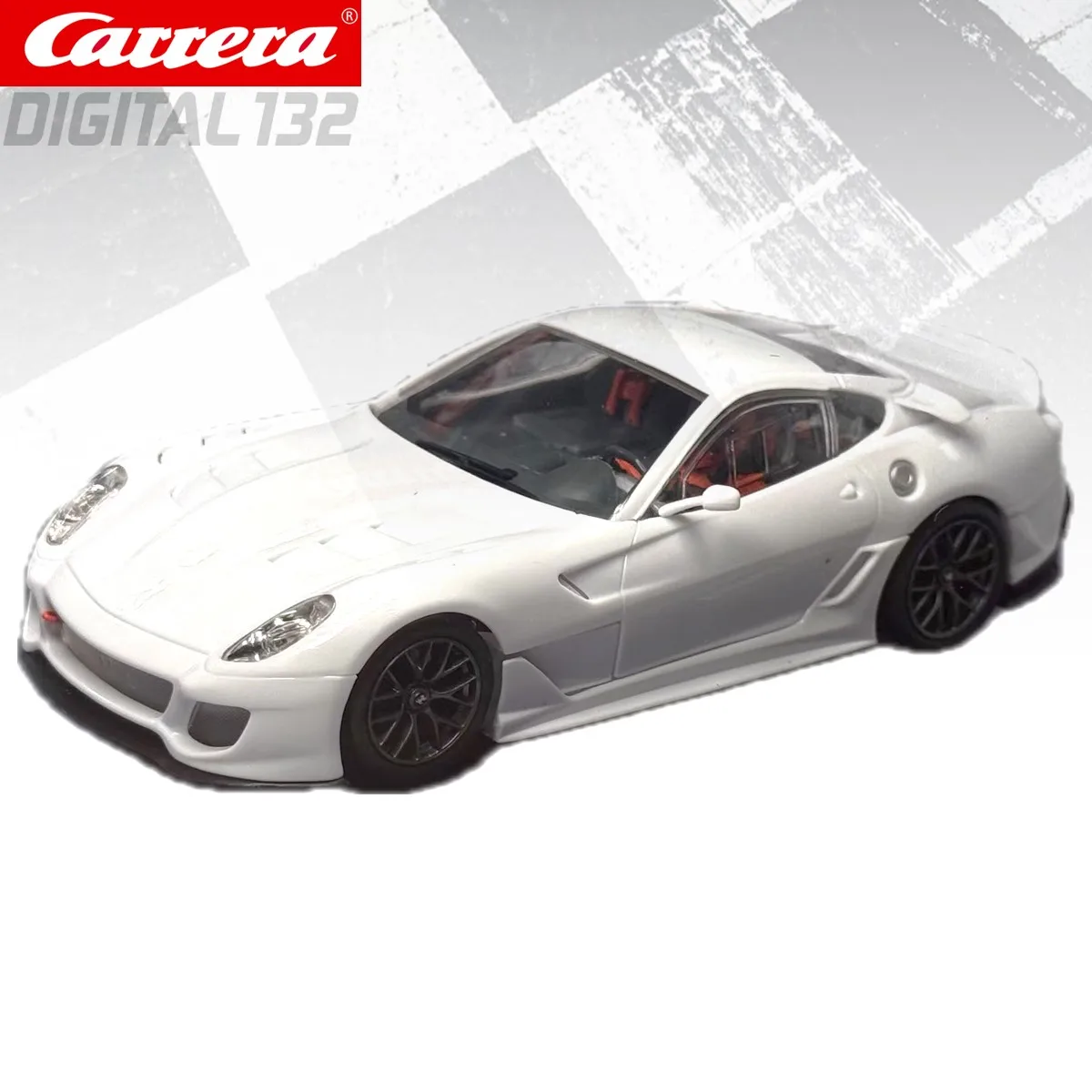 Carrera Slot Car Digital132 30608B Ferrari 599 XX White body