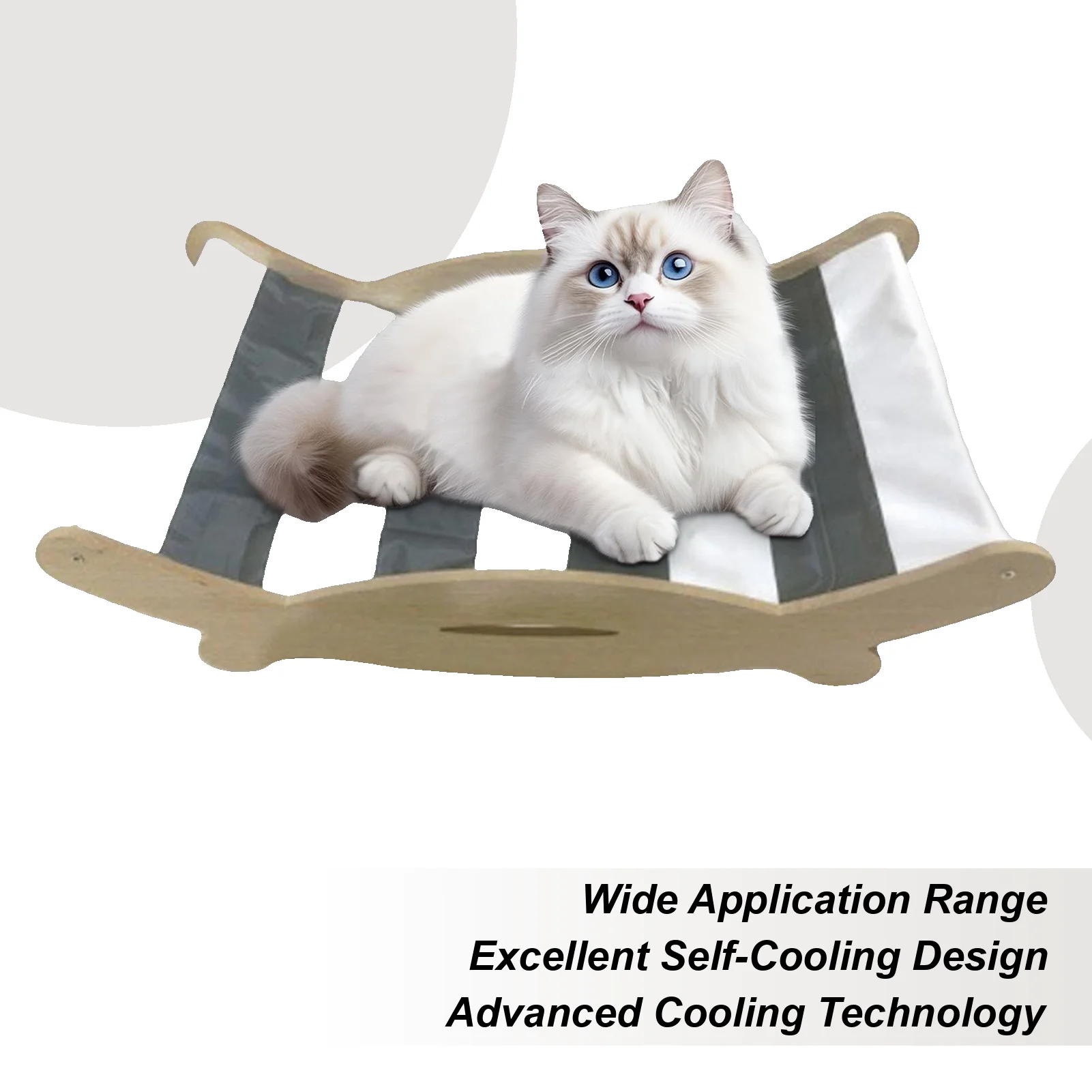 

Cat Cooling Mat Cooling Lounge Chair Couch Ice Mat Breathable Elevated Ice Lounger Chair Pet Accessories Dog Furniture For