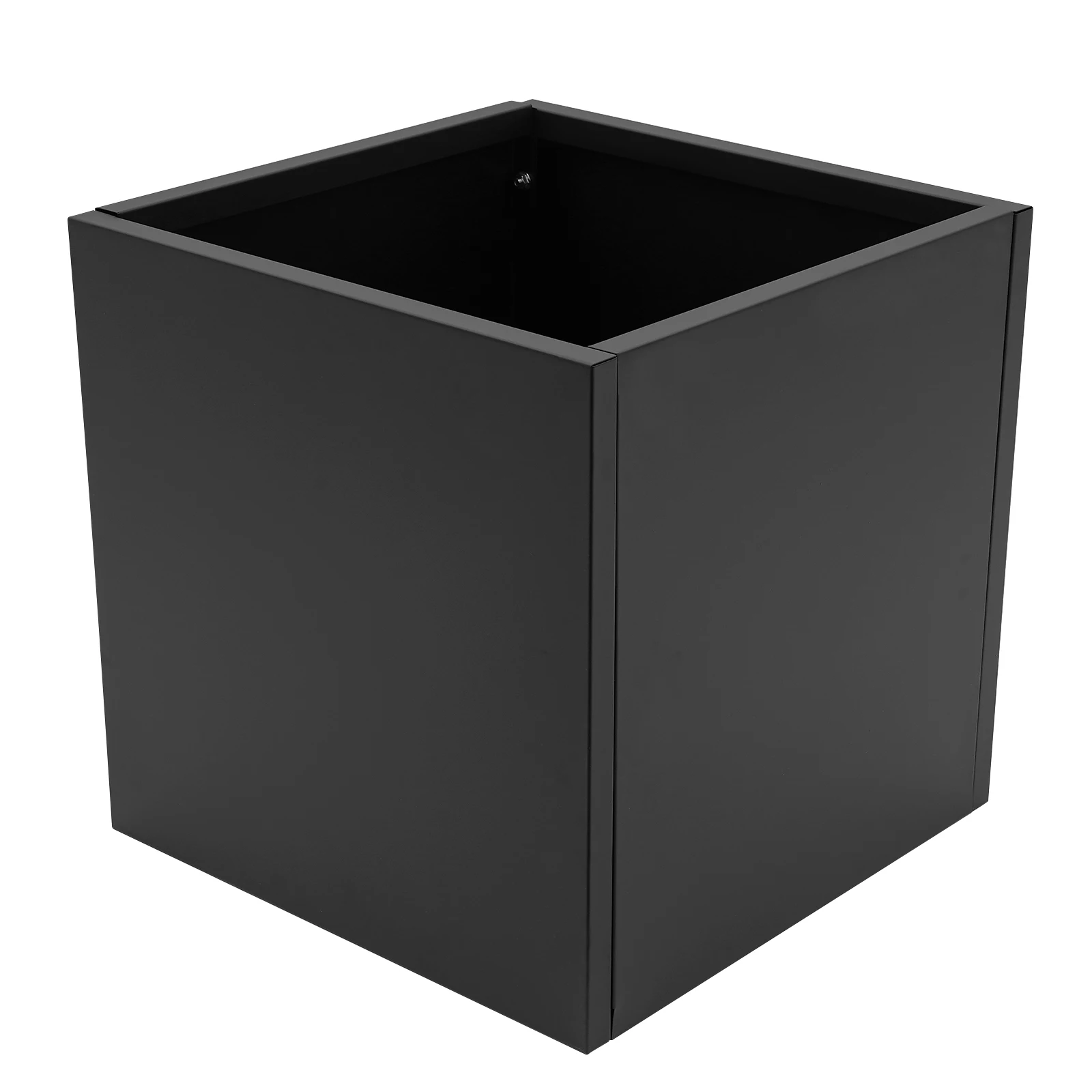 

Large Square Steel Planter Box for Garden, 60x60x60cm, Rust-Resistant, Ventilated, Ideal for Flowers, Vegetables, and Outdoor Pl