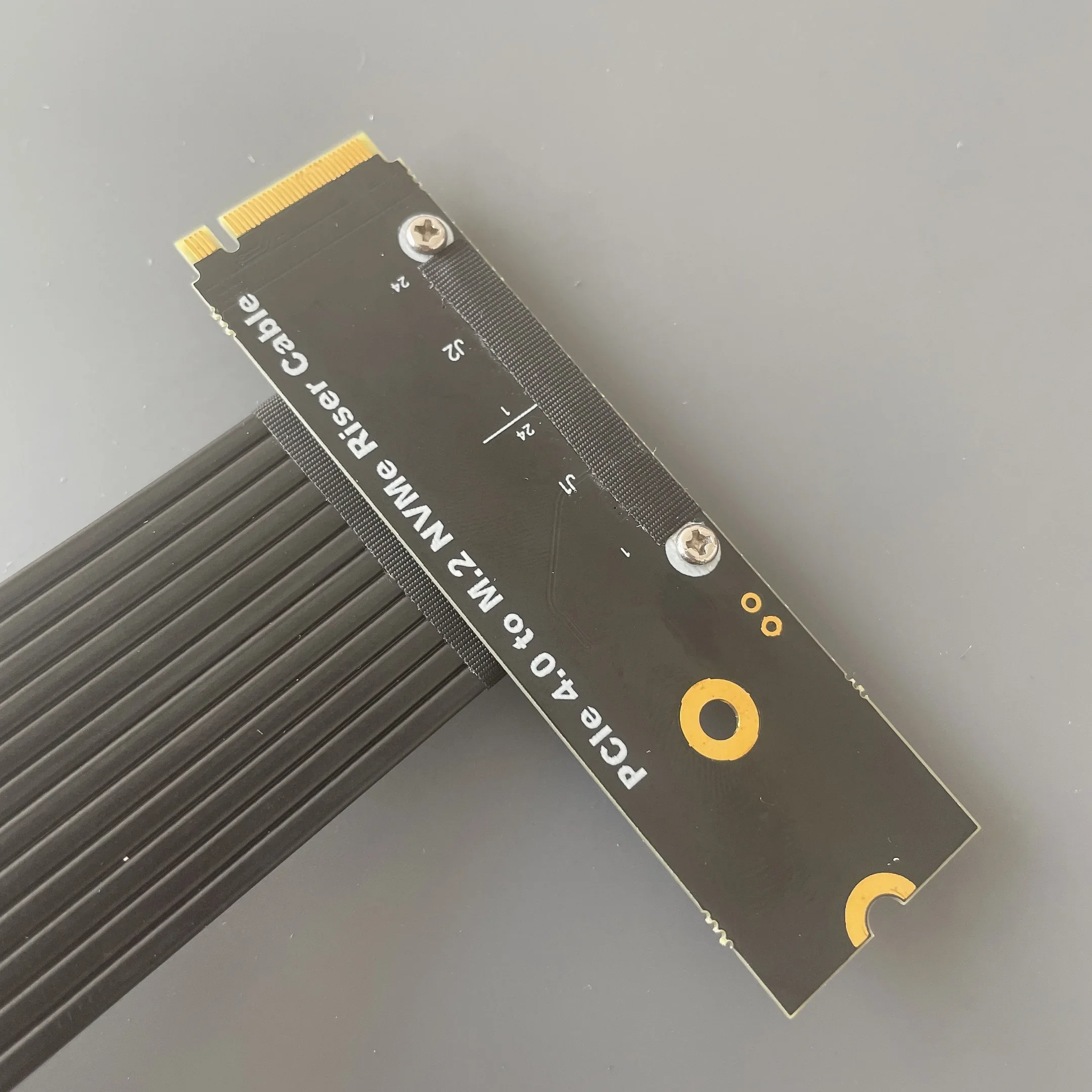 ADT 라이저 M.2 NGFF NVMe-PCI Express 3.0 4.0 X8 PCIe 8x LAN용 확장 케이블, RAID SSD 카드-M2 ultra SSD, M-key R48