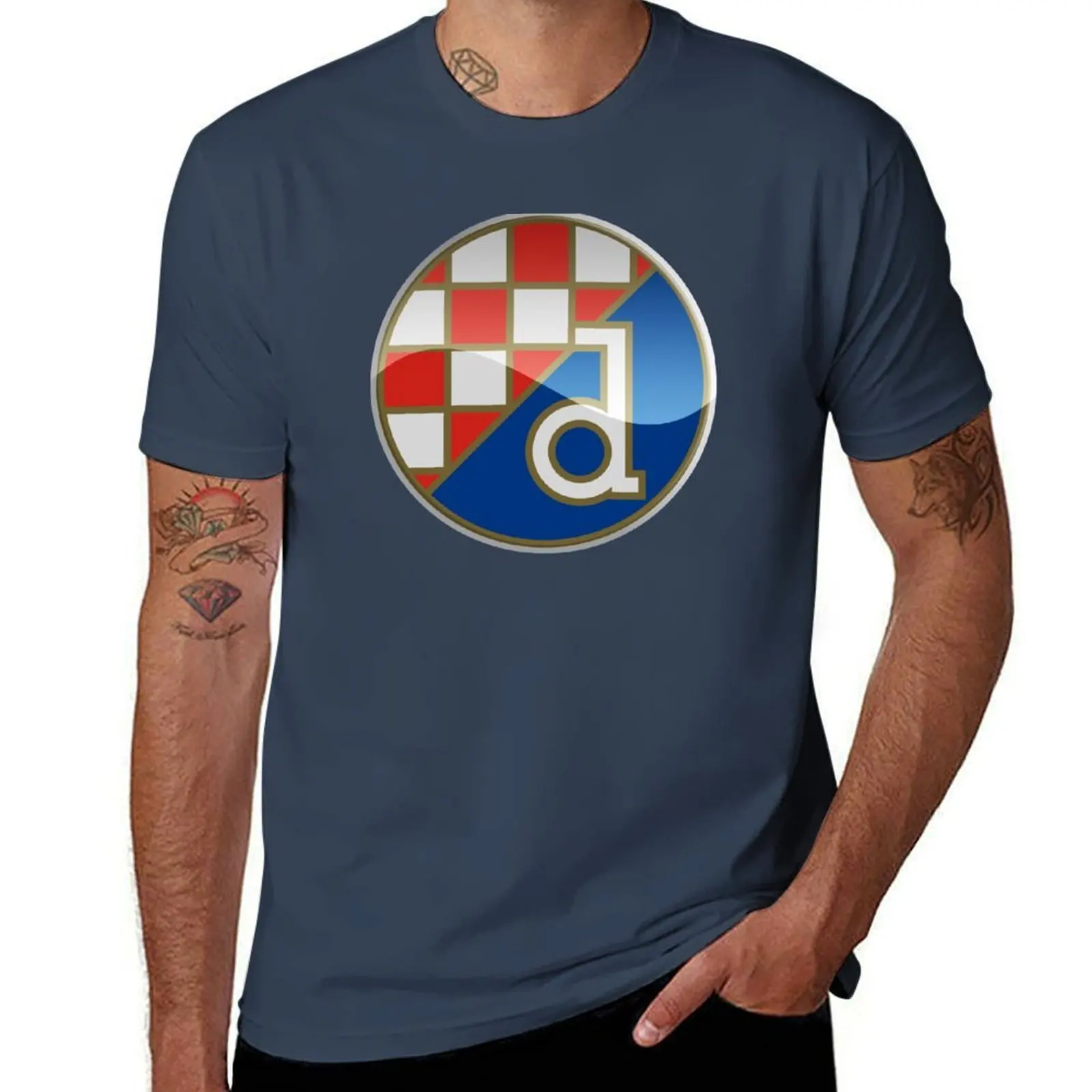 Croatia from was i Zagreb Colours My born, since T-Shirt Casual All Match Tee Shirt for Men