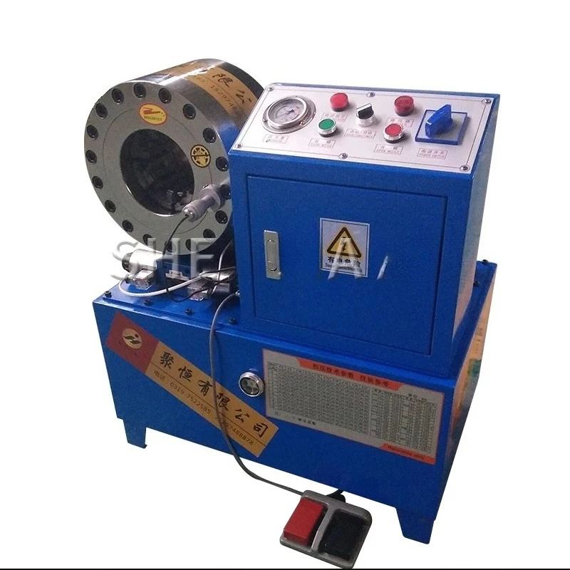 220V/380V High Pressure Hose Crimping Machine HC-48 Galvanized Pipe Shrinking Crimping Machine  Hose Crimp Machine 1PC