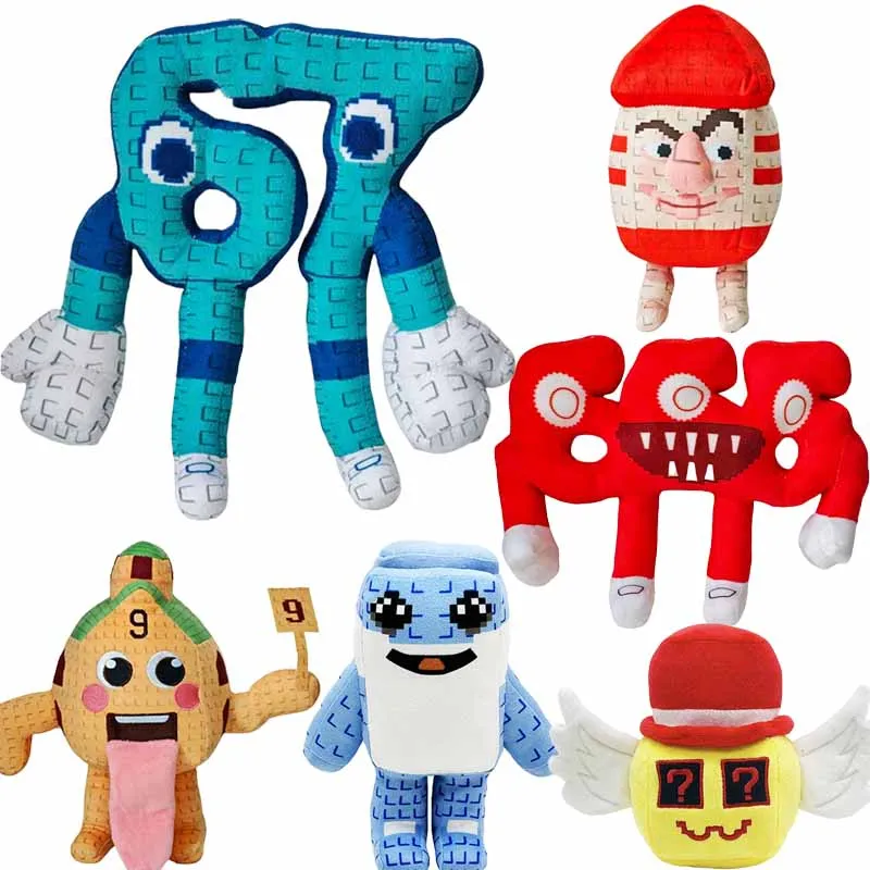 

Cute Steal A Brainrot Figurine No.9 House No.67 No.666 Red Nose Theft Game‌ Plush Toy Peripherials Stuffed Toys Christmas Gifts