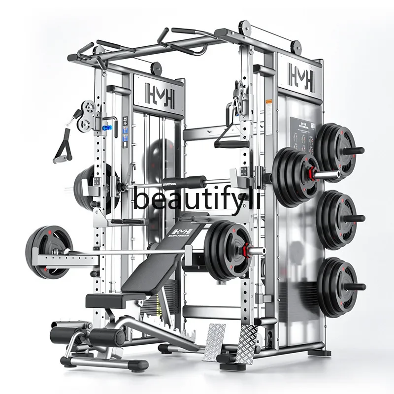 

x Multifunctional Indoor Comprehensive Training Fitness Equipment Commercial Doorway Bench Press Squat Rack