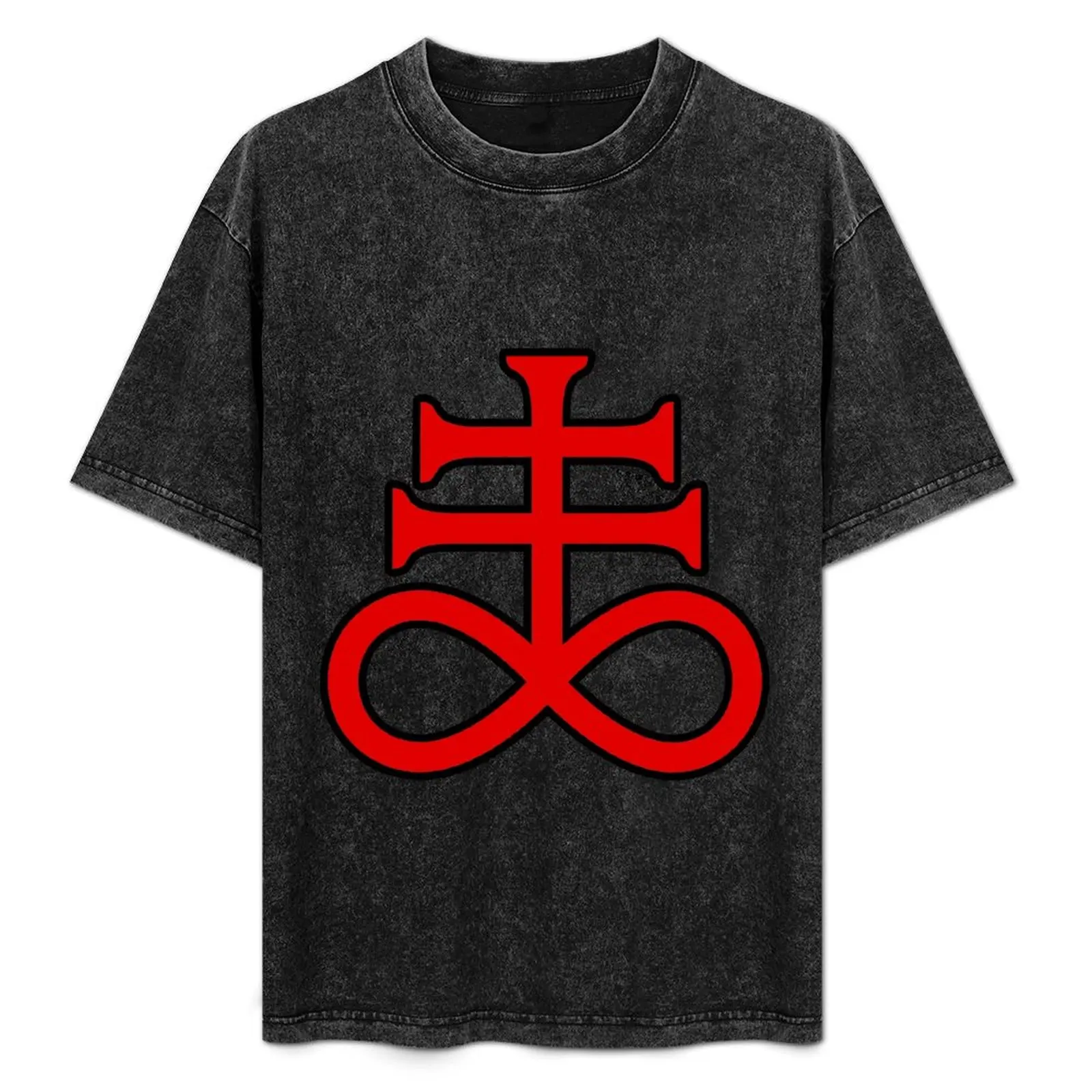

cross of lucifer ..A cross of Satan ! leviathan cross! sigil of satan T-Shirt Sports Casual Breathable Tee Shirt