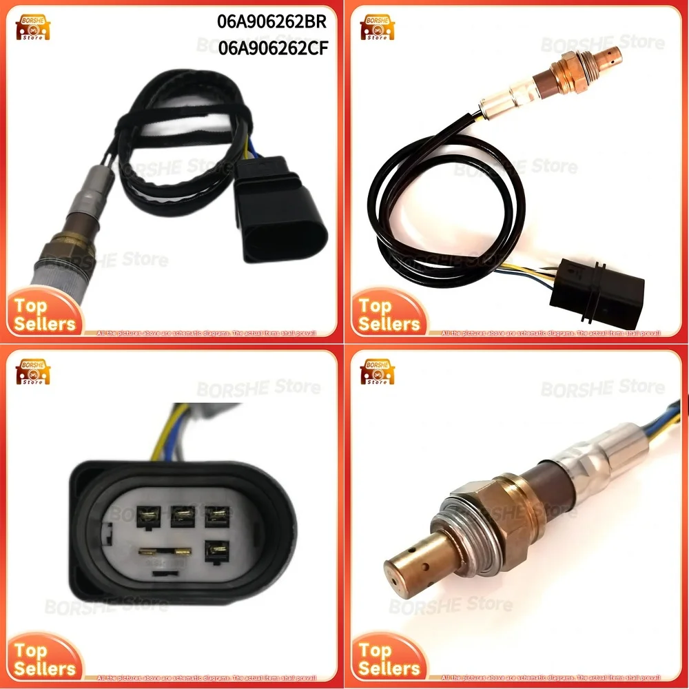 

2026 Suitable for 06A906262BR 06A906262CF Oxygen Sensor for Volkswagen Golf Jetta Audi A3