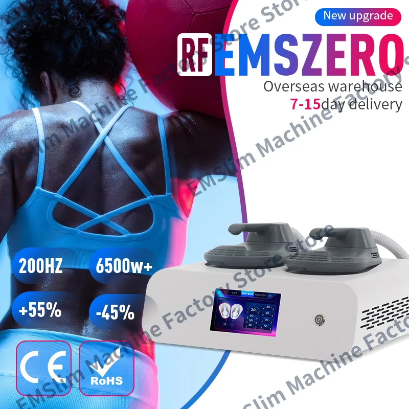 

Portable Mini EMSzero Body Sculpt Machine Nova Build Muscle Fat Burning Equipment Upgrade 200Hz EMS RF EMSzero Slimming Device