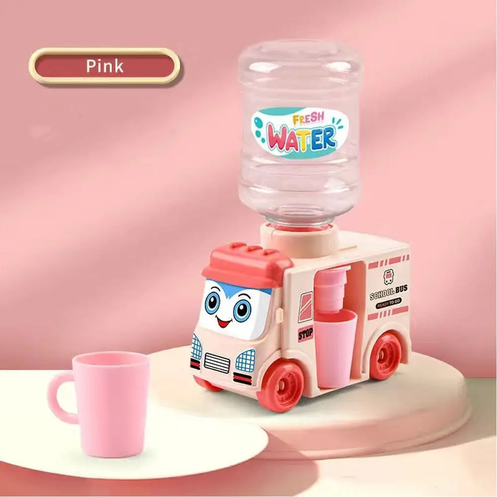 かわいい子供 Cosplsy 小道具飲料水ハンドプレス水ボトルポンプクーラーリアルなミニウォーターディスペンサー赤ちゃんのおもちゃ