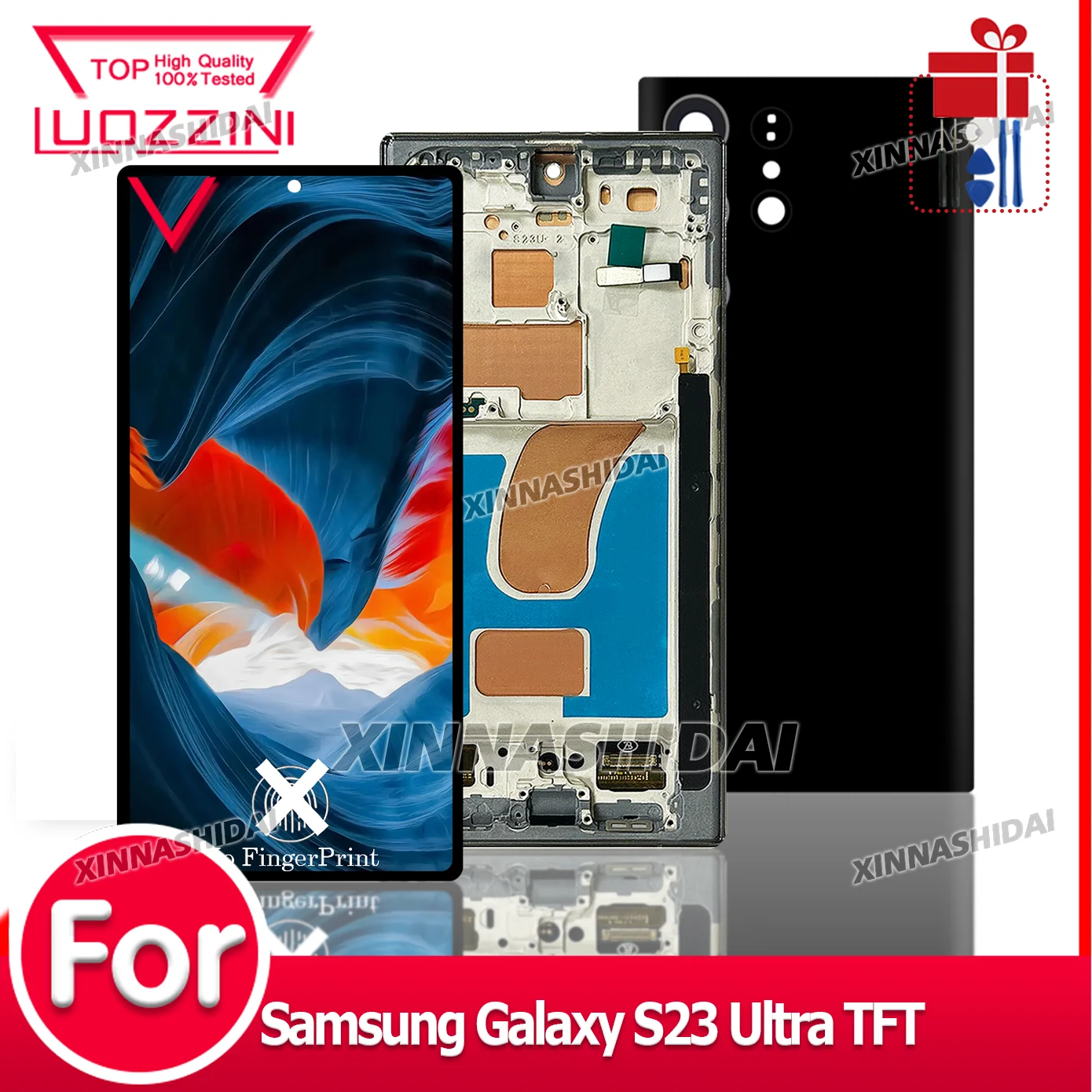 100-tested-tft-for-samsung-galaxy-s23-ultra-lcd-display-touch-screen-frame-battey-cover-housing-replacement-lcd