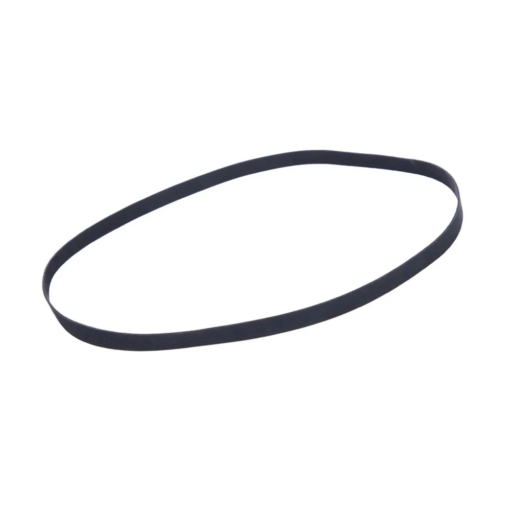 2pcs Premium Black Record Player Belt EPDM Good Elasticity Turntable Drive Belt Phonograph Turntable Belt For Phonograph