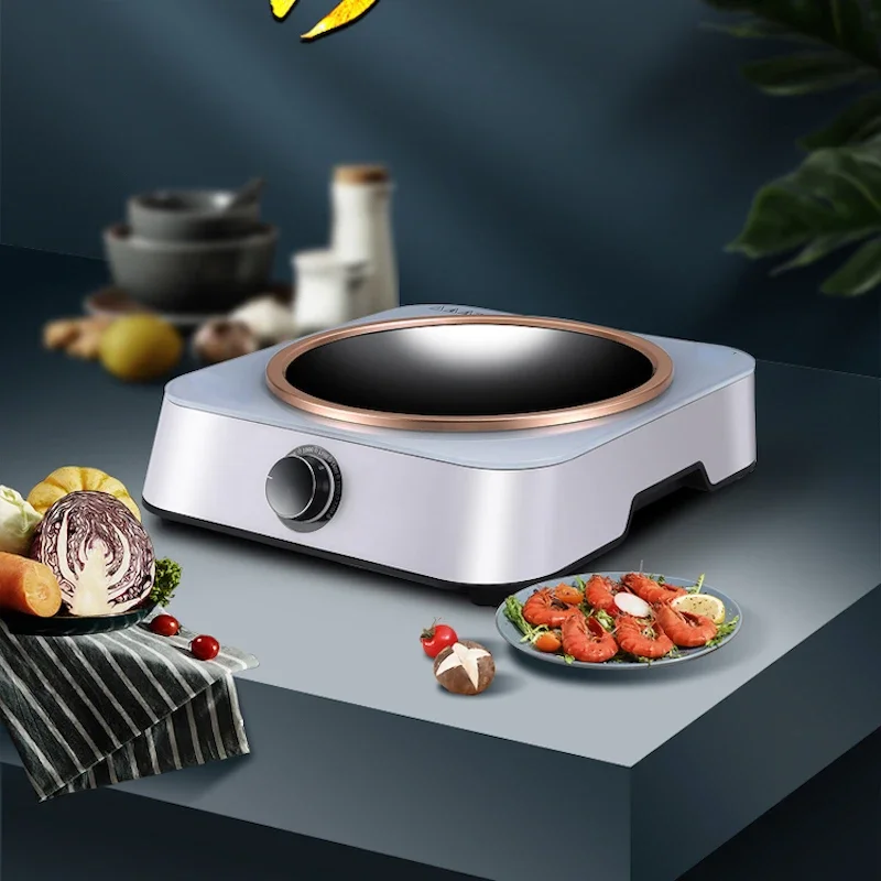 

Induction Cookers Hot plate electric cooker 2200W induction cooker Home appliance concave Electric stove hot pot cooker cooktop