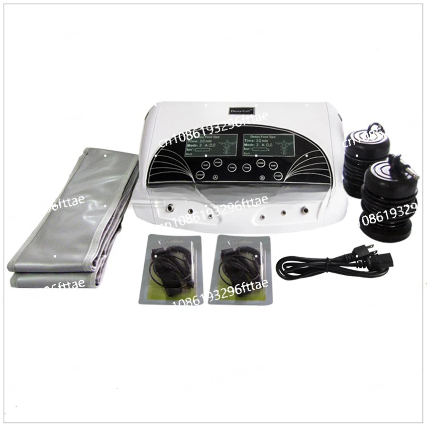 for Two Person Use At The Same Time with Far Infrared Heating Belts Dual Ionic Cleanse Detox Foot Spa Hydrogen Machine