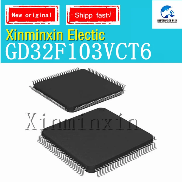 1-10PCS/LOT GD32F103VCT6 GD32F103 VCT6 LQFP-100(14x14) IC Chip New  Original In Stock