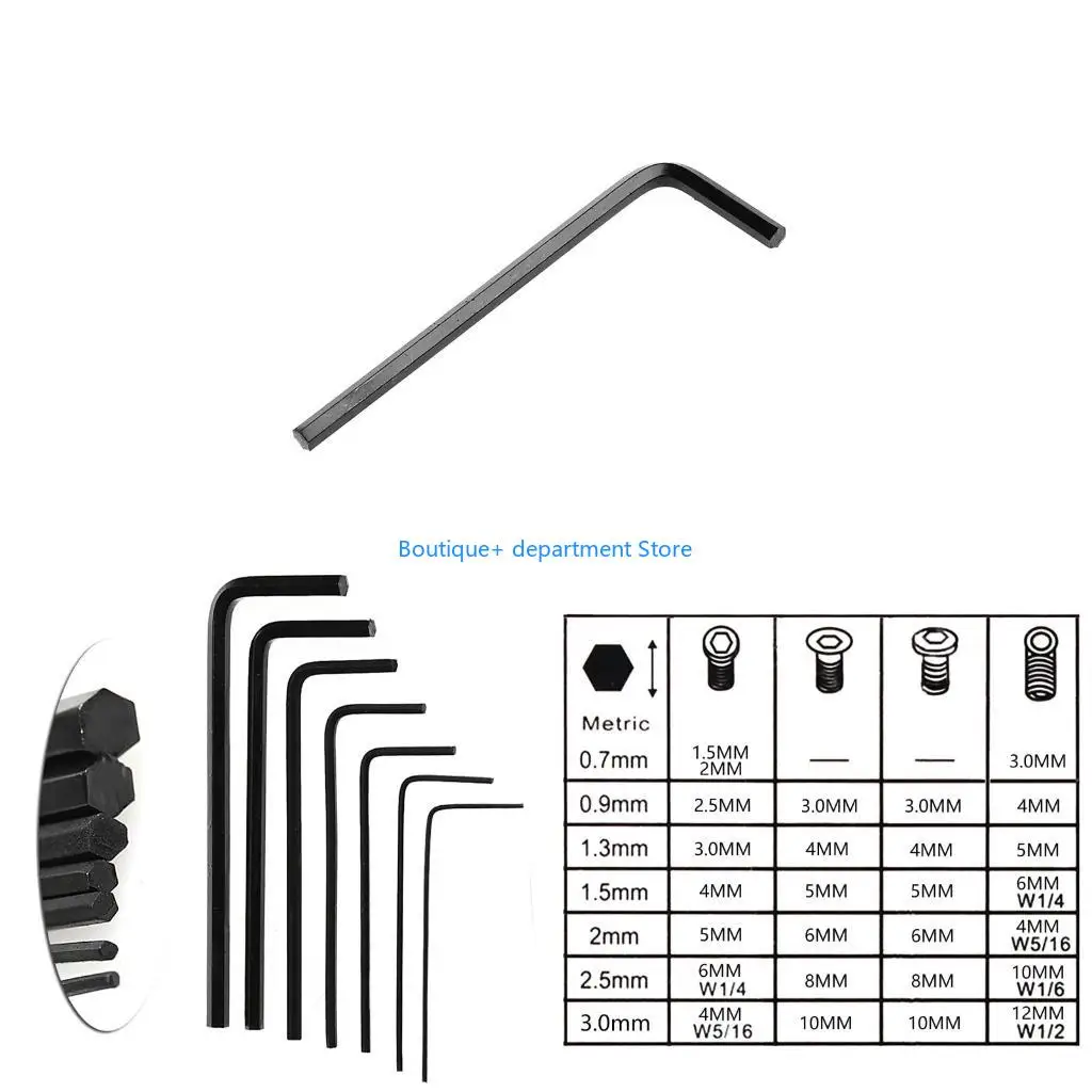E1PD Comprehensive Hexagonal Set Ergonomic Handle Suitable For Home Improvement And Repair Projects Assembly Maintenance
