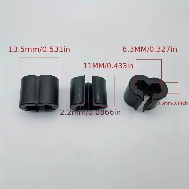40 Pcs Wire Mesh Fixing Clips, Y-Shaped Plastic Connectors - Pet Cage Accessories for Pet Enclosure Assembly, Rotatable and Fold